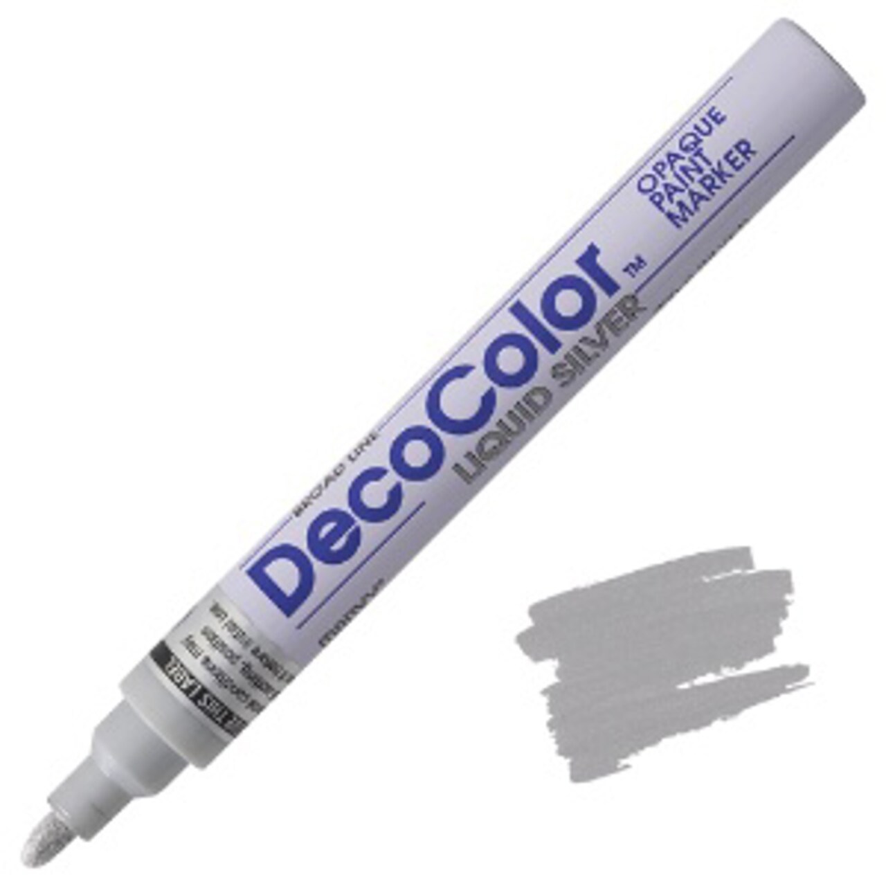 Deco Opaque Paint Markers – Broad Line Assorted Colors (Metallic & Bright Options)